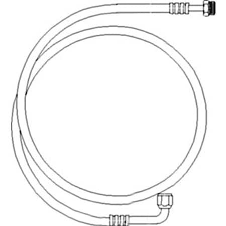 Aftermarket Air Conditioning Hose Line - Condenser to Receiver Drier Fits Allis Chalmers 700 70268467